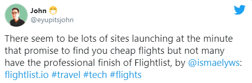 There seem to be lots of sites launching at the minute that promise to find you cheap one-way flights but not many have the professional finish of Flightlist by @ismaelyws #travel #tech #flights